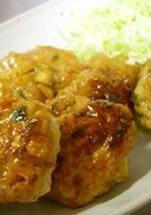 サクサク☆鶏つくねの照り焼き-レシピのメイン写真