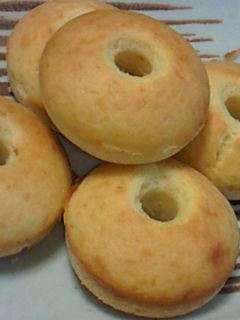 しっとりふわふわ焼きドーナツ♪-レシピのメイン写真