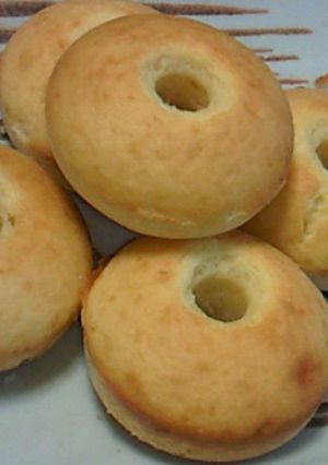 しっとりふわふわ焼きドーナツ♪-レシピのメイン写真
