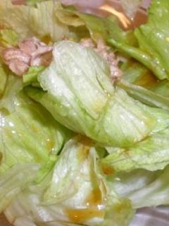レタスサラダ シーチキンあえ-レシピのメイン写真