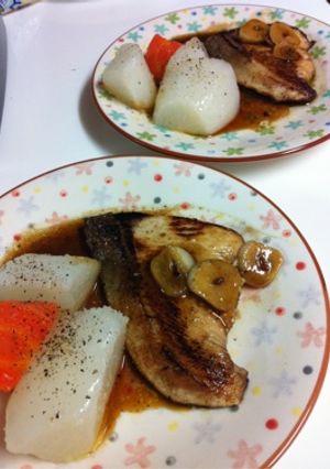 ぶりのバターステーキ-レシピのメイン写真