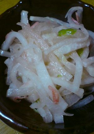 大根の胡麻油炒め-レシピのメイン写真