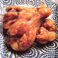 รูปของ 圧力鍋で簡単♪手羽元の青ドレ＋にんにく煮