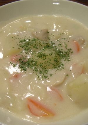 変身！コーンクリーム風シチュー★゛-レシピのメイン写真