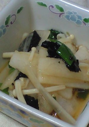 韓国海苔と野菜の和えもの♫-レシピのメイン写真