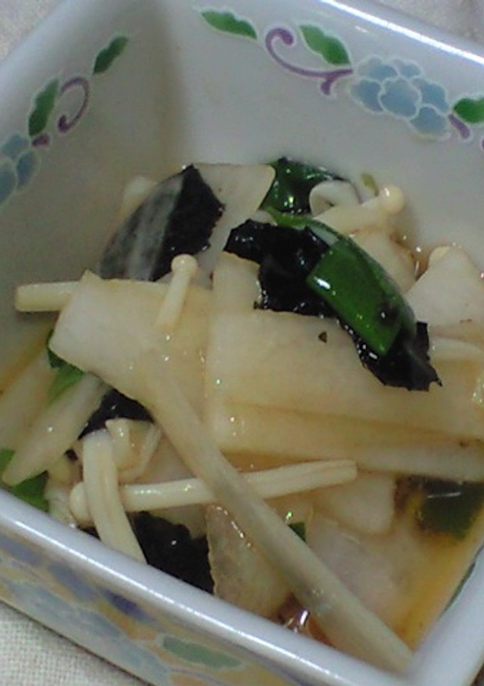 韓国海苔と野菜の和えもの♫-レシピのメイン写真