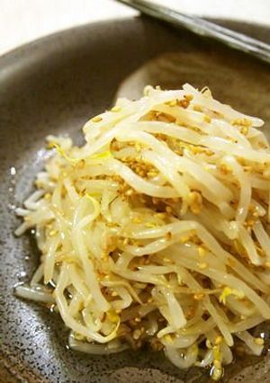 手作り韓国料理♪簡単もやしのナムル-レシピのメイン写真