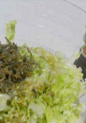 白菜の芯・・ぱりぱりサラダ-レシピのメイン写真