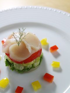 ホタテとセロリのミルフィーユ仕立て-レシピのメイン写真