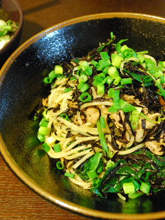 鉄!ひじきとほうれん草のゆず胡椒パスタ-レシピのメイン写真