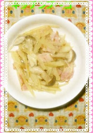 じゃが芋ベーコンしめじチーズ炒め-レシピのメイン写真