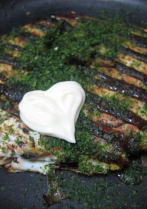 けんちん汁の残りでお好み焼き♪-レシピのメイン写真