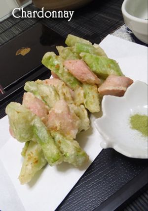 ブロッコリーの芯で☆かき揚げ-レシピのメイン写真