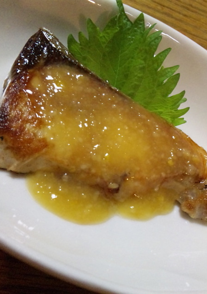 旬の鰤をゆず味噌で♪-レシピのメイン写真