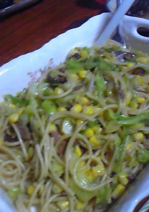 アンチョビ風？さんま缶詰で簡単うまパスタ-レシピのメイン写真