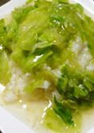 古いレタスが主役②レタス入りあんかけ丼-レシピのメイン写真