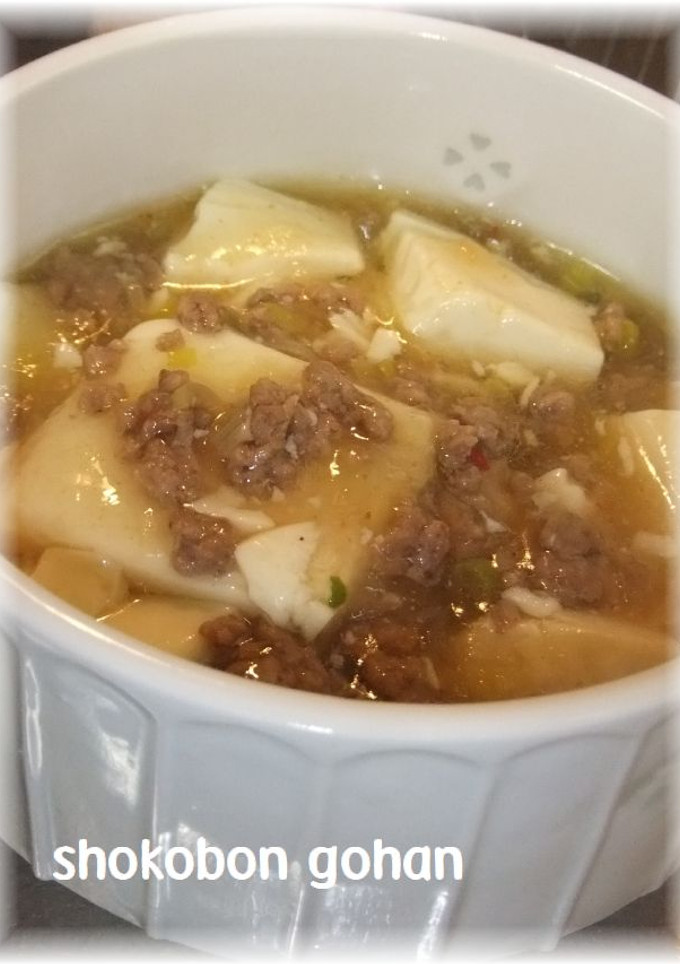 丼にも☆和風麻婆豆腐-レシピのメイン写真