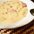 パンにぴったり和風の優しい豆乳シチュー。