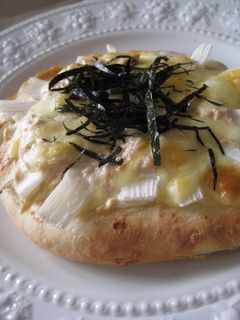 青じそドレッシングでツナと長いもピザ-レシピのメイン写真