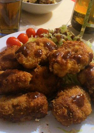 豚こまトンカツ-レシピのメイン写真