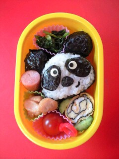 キャラ弁☆パンダのお弁当☆動物☆-レシピのメイン写真
