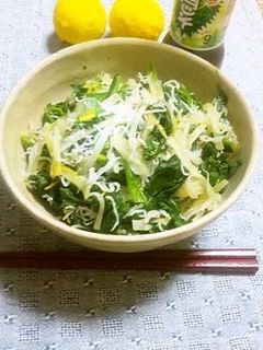 ほうれん草と大根の柚子風味和え-レシピのメイン写真
