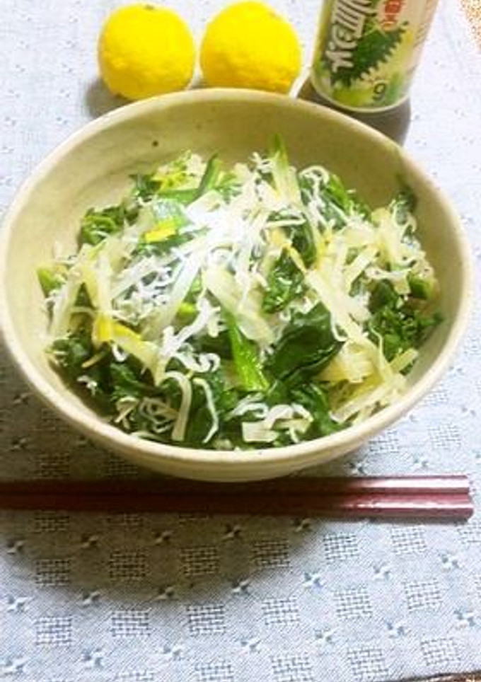ほうれん草と大根の柚子風味和え-レシピのメイン写真