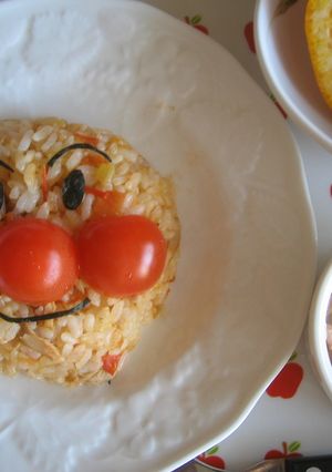 アンパンマンピラフ～離乳食後期～　-レシピのメイン写真