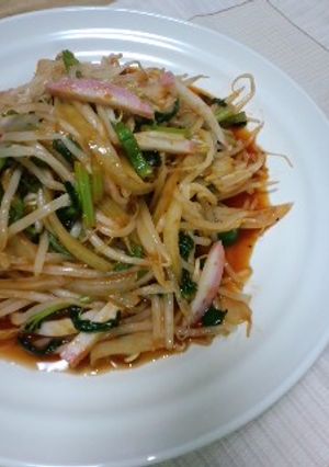 ステキ!もやしでおかずナポリタン♪-レシピのメイン写真