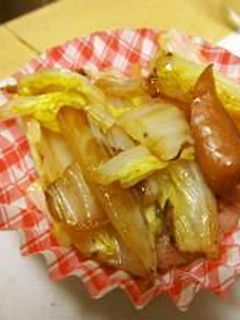 簡単★白菜とウインナのバター炒め-レシピのメイン写真