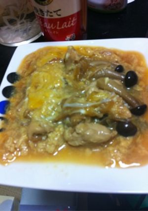 つゆだく親子とじ煮-レシピのメイン写真