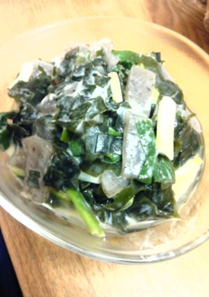 わかめと葱のヌタ-レシピのメイン写真