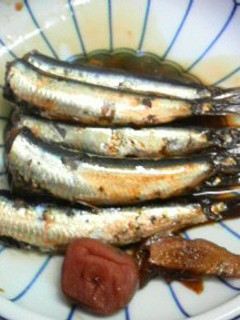 フライパンでできるイワシの梅煮-レシピのメイン写真