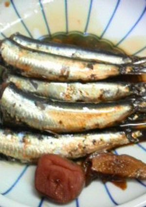 フライパンでできるイワシの梅煮-レシピのメイン写真