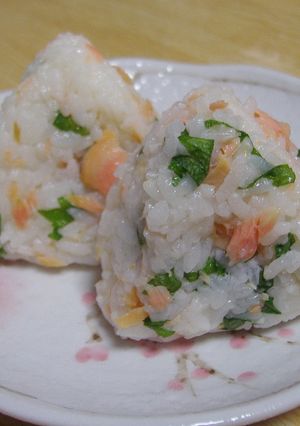 鮭と大葉のおにぎり-レシピのメイン写真