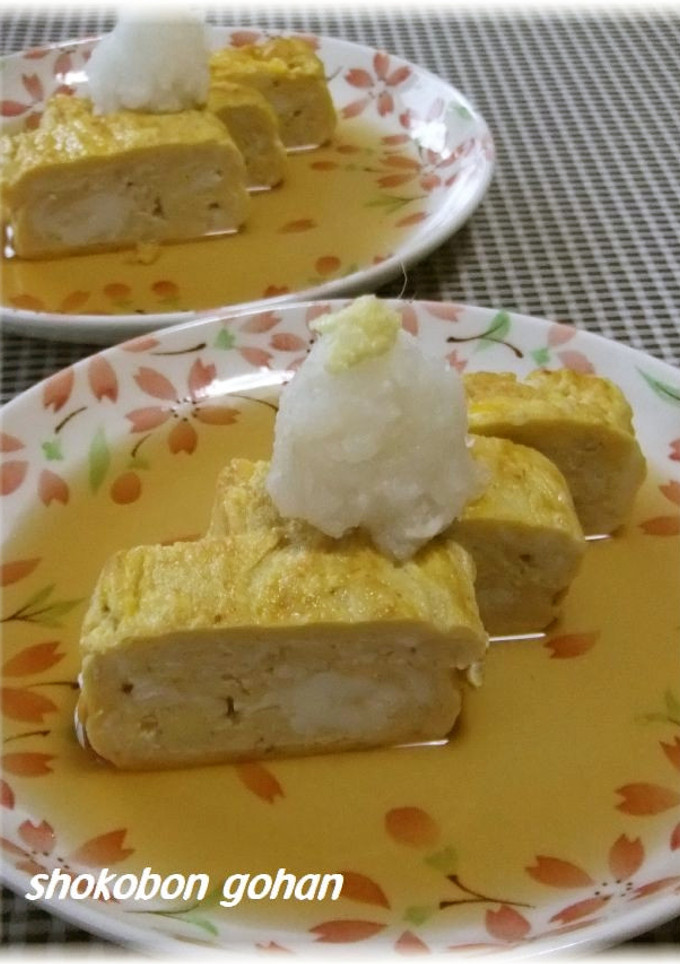 食堂のだし巻き卵-レシピのメイン写真