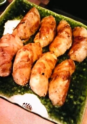 リンゴの豚肉巻（ドレッシングでお手軽に）-レシピのメイン写真