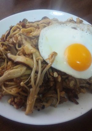 アレンジ焼きそば§③きのこ焼きそば-レシピのメイン写真