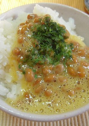 「青じそ」＋納豆の黄金ご飯-レシピのメイン写真