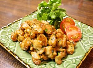 パパッと♪鶏なんこつのガーリックポン酢☆-レシピのメイン写真
