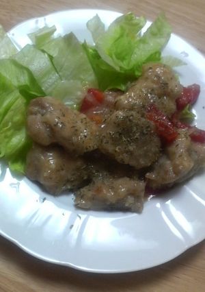 鶏肉とにんにくの煮込み-レシピのメイン写真