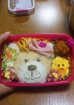 スジーズーのキャラ弁-レシピのメイン写真