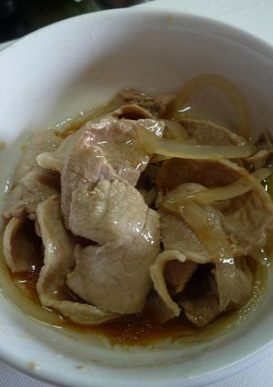 豚薄切り肉のマリネ-レシピのメイン写真