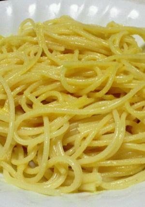 コーンスープ×パスタ-レシピのメイン写真