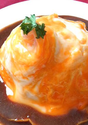クリーミーマッシュポテトのオムライス風☆-レシピのメイン写真