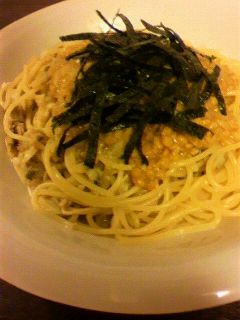 ★私の和風あさり納豆パスタ★-レシピのメイン写真