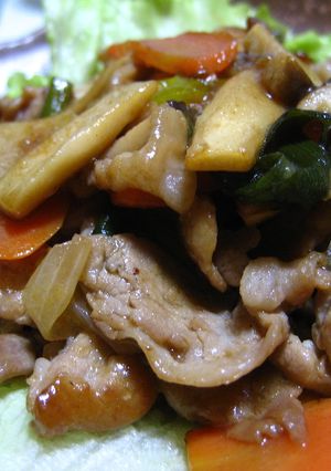 豚肉の青じそドレッシング炒め-レシピのメイン写真