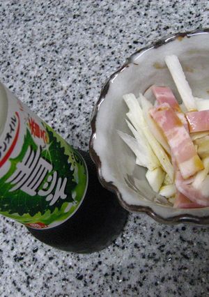 長いも短冊とベーコンのシャキシャキ感-レシピのメイン写真