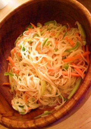 野菜たっぷり和風そーめんサラダ-レシピのメイン写真