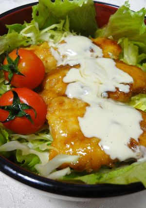 青じそチキン南蛮丼♪-レシピのメイン写真